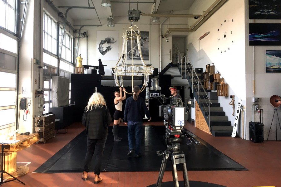 TV Aufnahmen im Berliner Studio