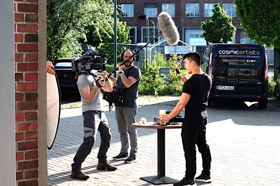 TV Dreh im Studio Berlin für ZDF Fernsehgarten